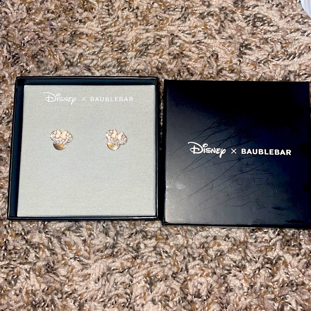 Disney x Baublebar earrings